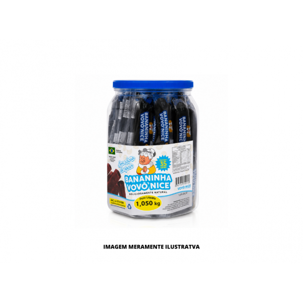 BANANINHA - VOVO NICE - 30g  SEM ACUCAR - PT35